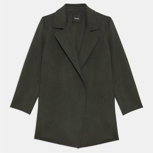 Theory Dark Green Women's Coat